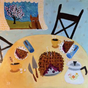 Cherry Pie and a Dog, Jana Faseler