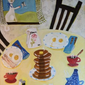 White Cat & Hot Buttered Pancakes, Jana Faseler